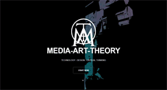 Desktop Screenshot of media-art-theory.com
